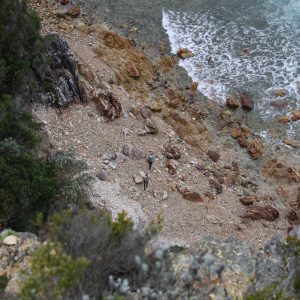 Landscape - Hikers from above